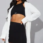 Fustă PrettyLittleThing | M/EU38