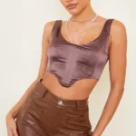 Corset Chocolate PrettyLittleThing | M/EU40