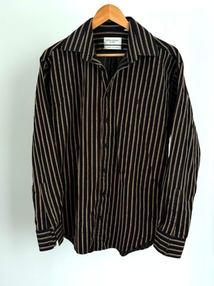 camasa retro YSL anii 70s marimea M dungi