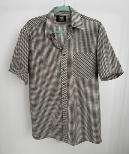 camasa barbati carouri bumbac 100% vintage marimea L