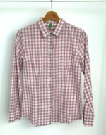 camasa roz femei carouri