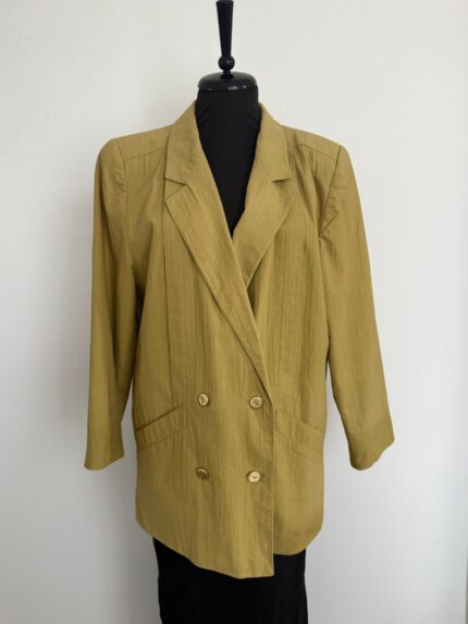 sacou verde femei retro anii 80